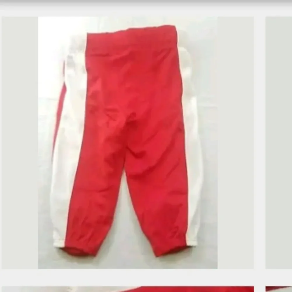 Nike Football Knee Padded red white striped Large - Picture 2 of 3
